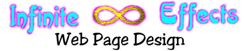 Infinite Effects Web Page Creation Banner